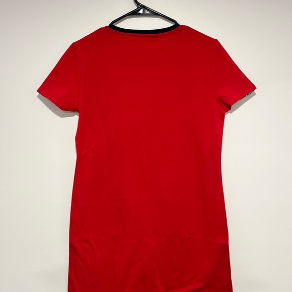 Tommy Hilfiger Red Dress with Black Trim - Picture 6 of 6